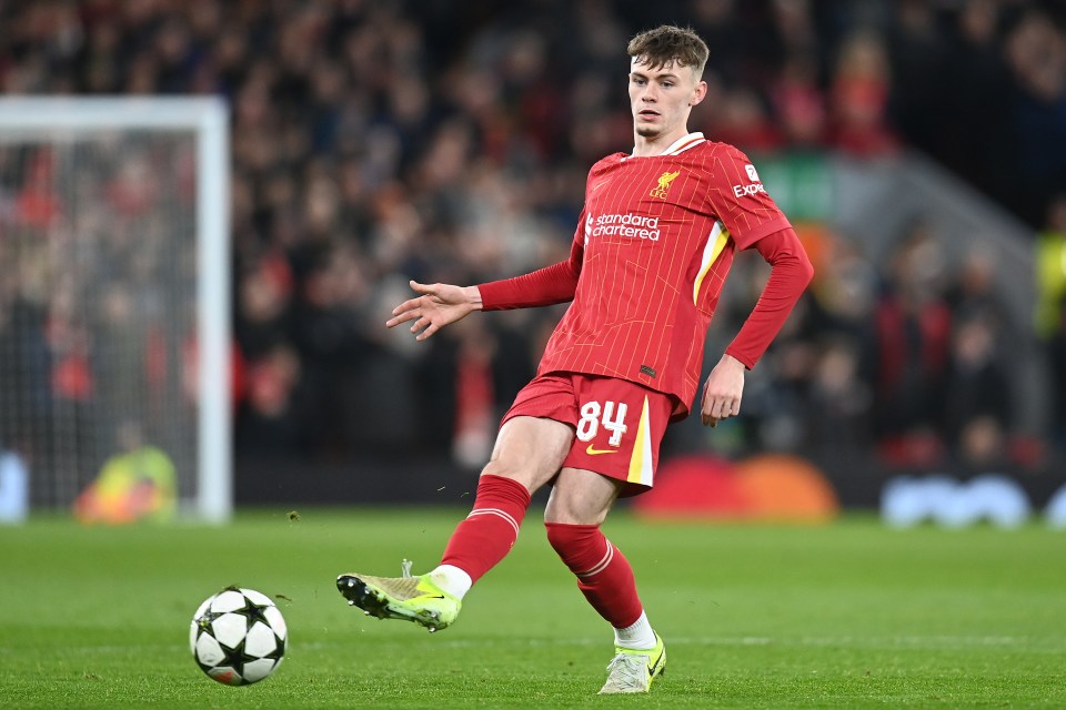 Conor Bradley has made 50 appearances in all competitions for Liverpool