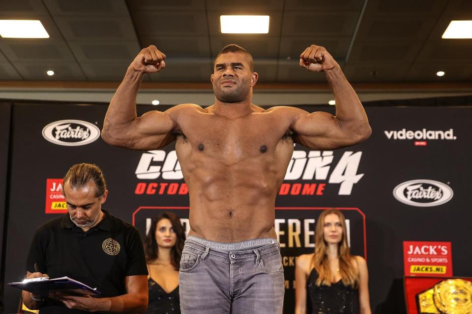 Overeem signed off his with a kickboxing win - but it was later overturned to a no-contest when he failed a drug test