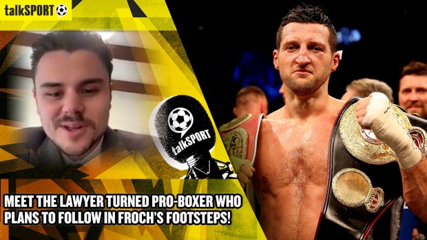 I'm boxing's first qualified lawyer and I hope to follow in idol Carl Froch's footsteps