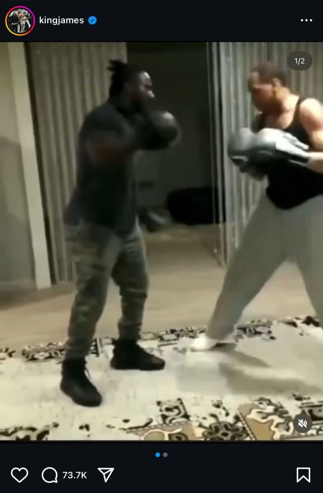 James took to social media to react to Smith's swinging claims