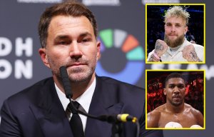 Eddie Hearn sends Jake Paul serious injury warning over Anthony Joshua fight