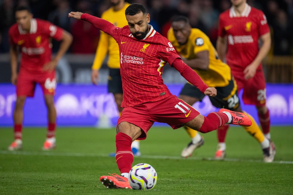 Salah tops the Premier League's charts for goals and assists this season