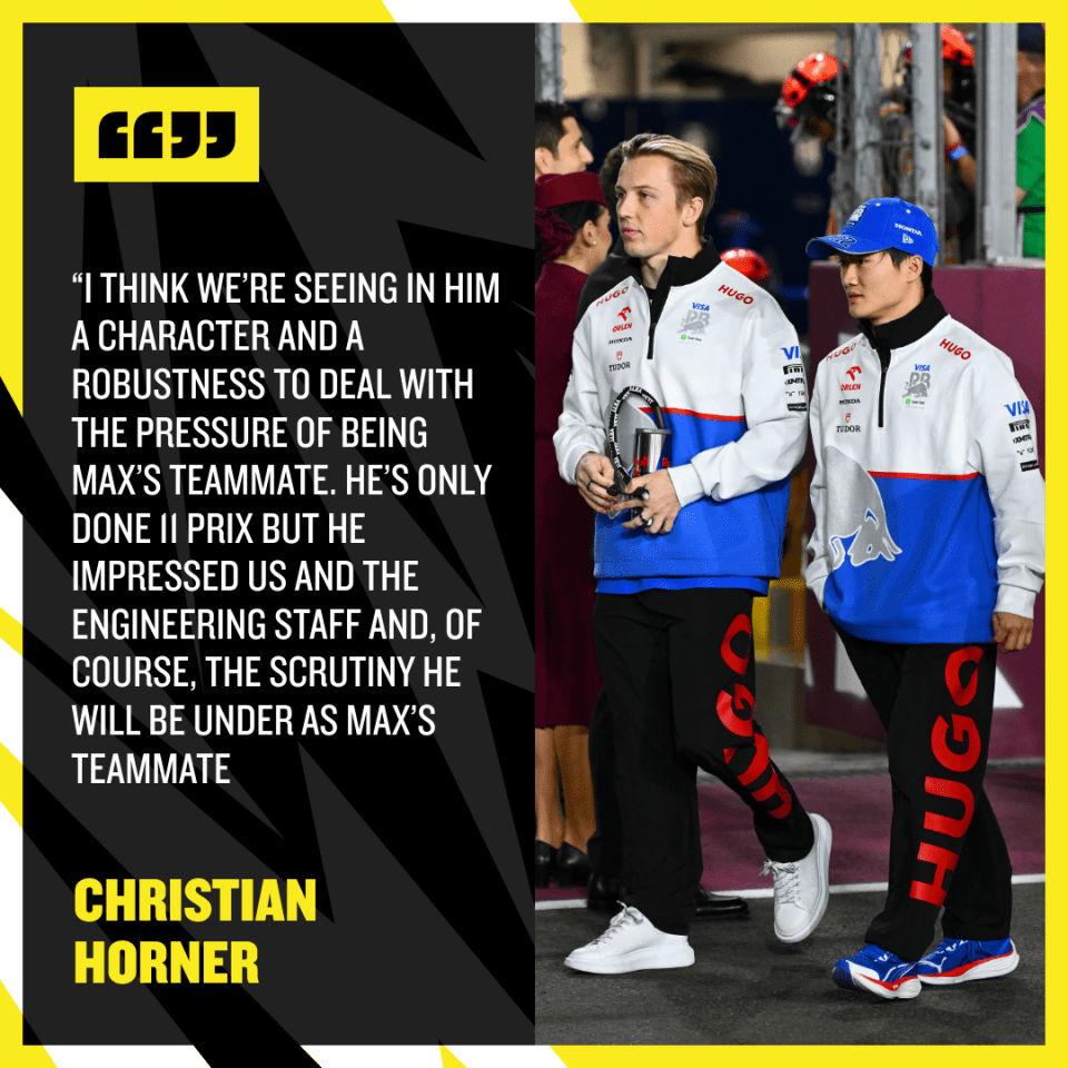 This was Red Bull principal Horner speaking on talkSPORT in December